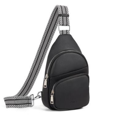 Imagem de Bolsa tipo estilingue CLUCI pequena para mulheres, pochete de material