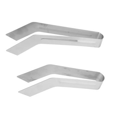 Imagem de Cffuvros 2 PCS PEDLINGS PEDLING Transplant, pinças de semente de jardim de aço inoxidável para plantio, ferramenta de transplantador de plantas de precisão para manuseio suave, red