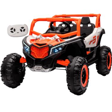 Imagem de Carro UTV Elétrico Bang Toys Pulse XR7 Laranja 12V com Controle Remoto