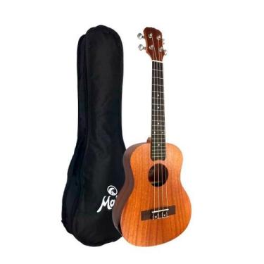 Imagem de Ukulele Malibu tenor acustico sapele natural 26S com capa