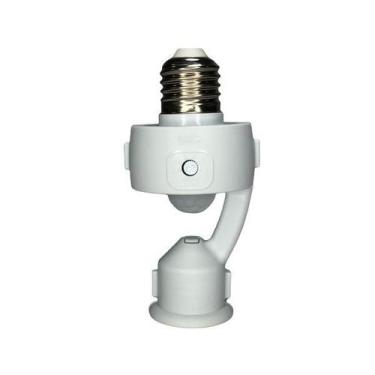 Imagem de Sensor de presença branco c/ fotocélula soquete e27 mpq-40f biv - marg