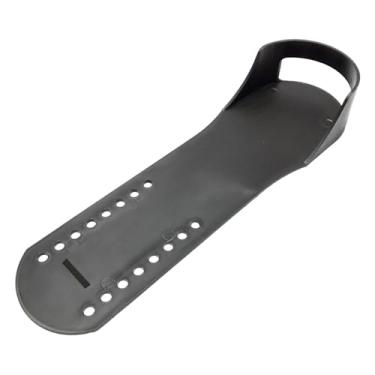 Imagem de Dynwave Pedal de máquina de remo, fácil de instalar, antiderrapante, com furos, pedal para exercícios, equipamento de fitness para escritório interno