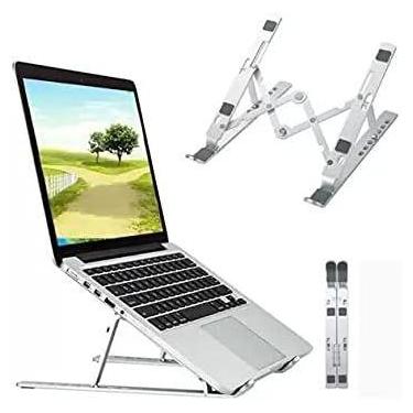 Imagem de Suporte Base Para Notebook Regulável Alumínio  - MARKELK