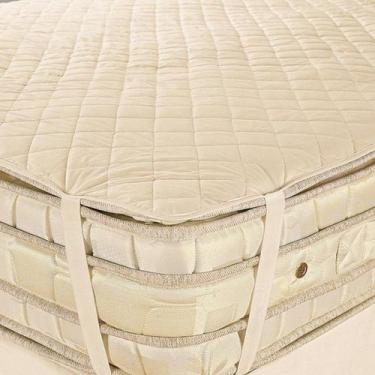 Imagem de Protetor para Colchão Casal Queen Marfim - Vilela Enxovais