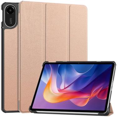 Imagem de Kepuch Custer Capas para Redmi Pad 2 11" 2025,Couro-PU Bolsas Estojos - Rose Ouro