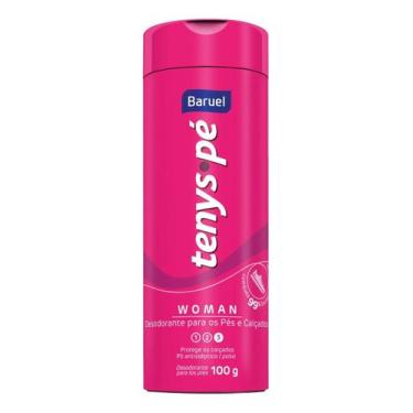 Imagem de Kit c/ 2 Talco Para Pes Anticeptico Baruel Tenys Pe Woman