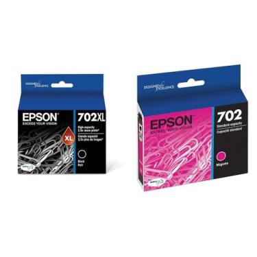 Imagem de Cartucho de tinta Epson 702 DuraBrite Ultra Black High Capacity