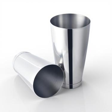Imagem de WPHUAW Conjunto de coqueteleira Boston – Conjunto de coqueteleira profissional de 800 ml e 590 g, conjunto de misturador de martini de aço inoxidável para bar em casa, coquetéis e bartenders