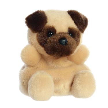 Imagem de Bicho de pelúcia Aurora® Adorable Palm Pals™ Frankie Pug™ 13 cm