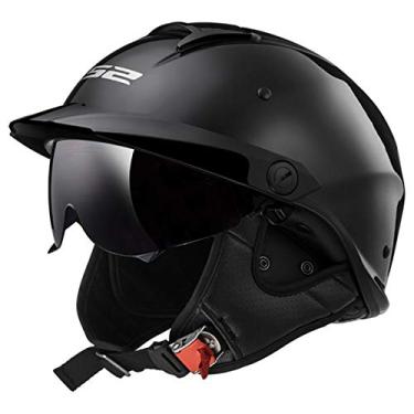 Imagem de Capacete de motocicleta Rebelião LS2LS2 X-Small preto 590-1001