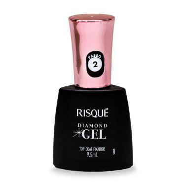 Imagem de Top Coat Fixador Risqué Diamond Gel Cremoso 9,5ml