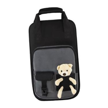 Imagem de MERIGLARE Bolsa para baqueta, estojo para armazenamento de varas de bateria, portátil, grande capacidade, à prova d'água, acessórios de percussão para, Cinza