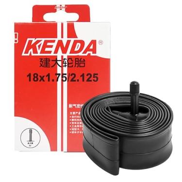 Imagem de Tubo de bicicleta de 61 cm/66 cm/69,8 cm/73,7 x 1,95/2,125/2,3/2,4 com válvula Schrader AV de 32/48 mm, tubo interno para bicicleta de estrada/MTB (1 unidade)