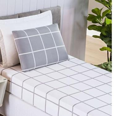 Imagem de Jogo de Cama Austin Solteiro 02 Peças Cinza, Bia Enxovais