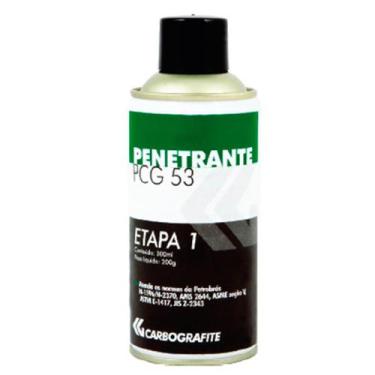 Imagem de Spray Revelador para Trincas Pcg53 Etapa 1 Carbografite, Preto