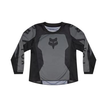 Imagem de Fox Racing Camiseta infantil 180 Motocross Dirt Bike, escudo preto, médio