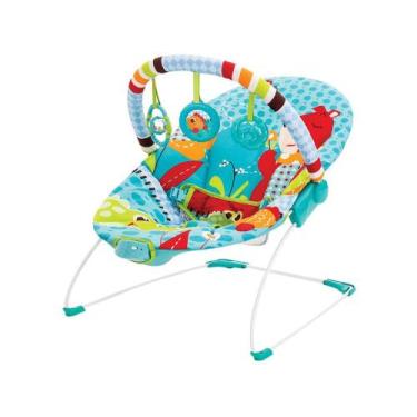 Imagem de Cadeirinha de Descanso Mastela Vibratória - com Móbile Carnaval Urso a