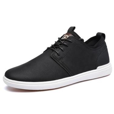 Imagem de DECARSDZ Sapatos Casuais Masculinos Da Moda, Calçados Para Homens, Tênis Clássico De Negócios, Preto Caminhada