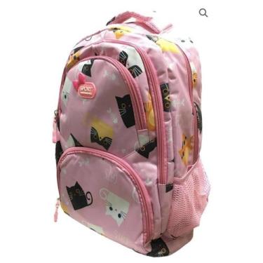Imagem de Mochila Design Cat Kittens 40cm - Lightbek Official Store