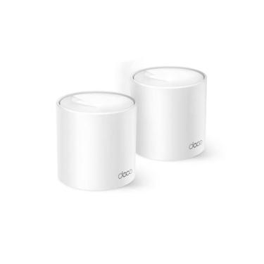 Imagem de Kit 2 Roteadores MESH WI-FI 6 Gigabit DUAL-BAND AX1500 Deco X10 Local 