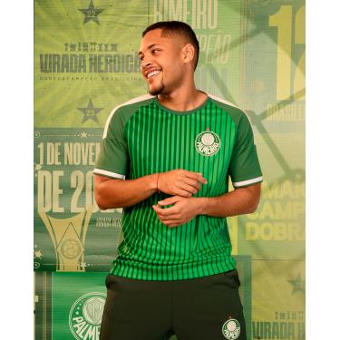 Imagem de CAMISETA PALMEIRAS POWER II MASCULINA, BRANCO/VERDE, M