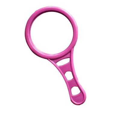 Imagem de Lupa De Aumento Portátil 3x Com Cabo Magnético E Lente 6x (1, Roxa)