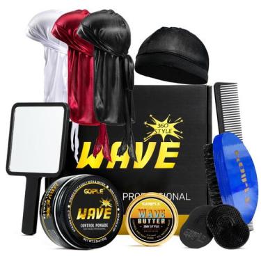 Imagem de Pomada Wave Goiple Wave Butter 360 para homens Strong Hold