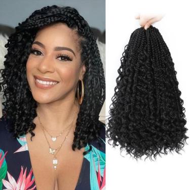 Imagem de Crochet Hair Yewell Goddess Box Braids 12 polegadas, 9 pacotes