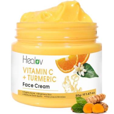 Imagem de Creme facial Healov Turmeric Skin Brightening 50g/50mL