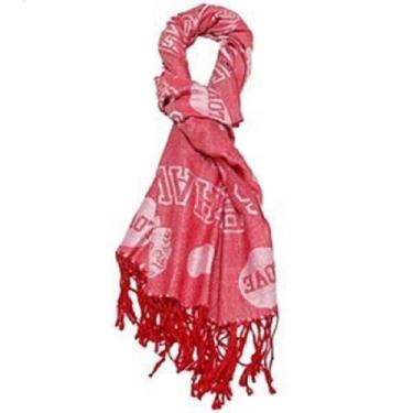Imagem de Cachecol Chicago Blackhawks 2014 Pashmina Love Print, Team Color, One Size