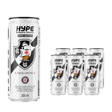 Imagem de Energético Hype Vasco Zero Açúcar com 6 Unidades