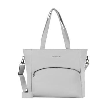 Imagem de Bolsa Executiva Feminina Donna Cinza - Bagaggio, U