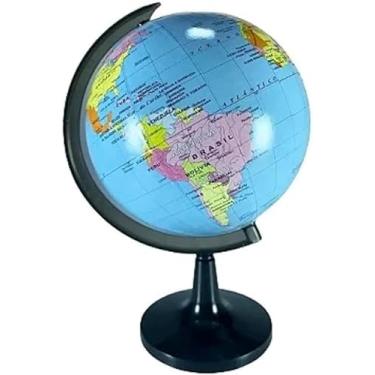 Imagem de Genérico Globo Terrestre de Mesa Giratório 10,5cm: Decoração e Conhecimento em Um Só!