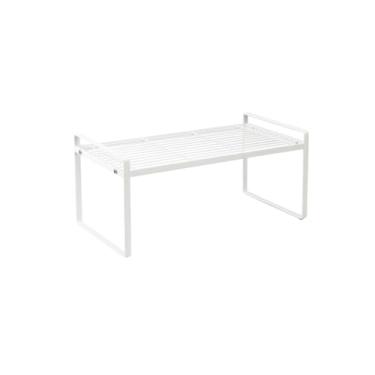 Imagem de URGDWEKJY Rack de armazenamento de cozinha simples de bancada em camadas rack de armazenamento de pratos de condimentos no armário de cozinha prateleira de armazenamento de cozinha