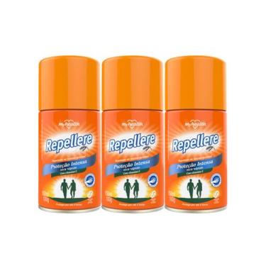 Imagem de Kit 3 Repellere Repelente De Isentos Spray Family My Health 150ml