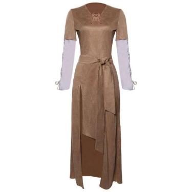 Imagem de Vestido adulto Princess Leia para mulheres - Heodols