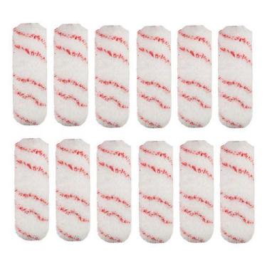 Imagem de Kit 12 Rolo Pintura Top Fibra Lã Sintética - 23cm P.a.g