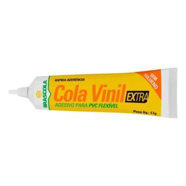 Imagem de Cola Vinil Extra Para Reparo De Piscina Lona Barraca Toldo 75g Líquida