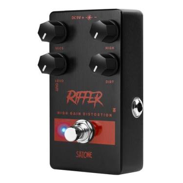 Imagem de Pedal de efeito de guitarra elétrica Satone S811 Riffer High Gain