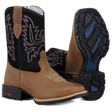 Imagem de Bota Botinha Infantil Texana Estilo Country Cowboy - Nane Ramon Boots,