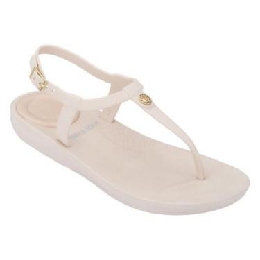 Imagem de Sandália ortopédica terra e água original esporão fascite, Creme, 36