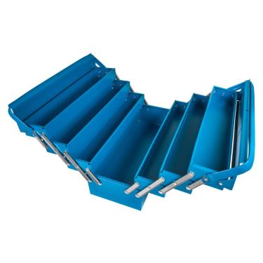 Imagem de Caixa Sanfonada para Ferramentas Tramontina com 7 gavetas e Alças Fixas