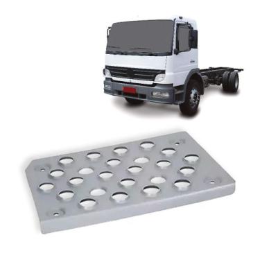 Imagem de Estribo Pisar Caminhão MB Atego Inferior LE - BL PARTS