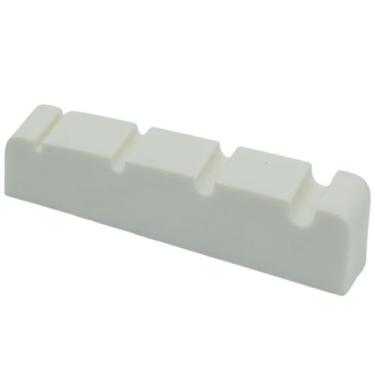 Imagem de Nut PESTANA 38mm BAIXO 4C Jazz Bass NBG386 BRANCO Plastico - SPIRIT