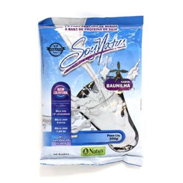 Imagem de Leite de Soja em Pó Sabor Baunilha SoyNatus Natu's 300g - Natus