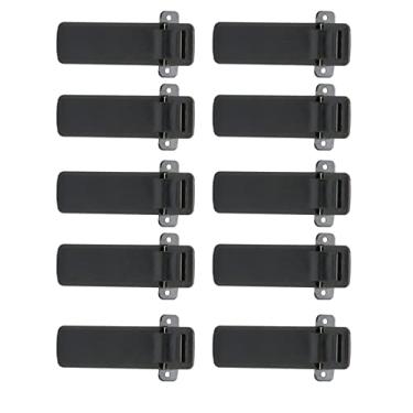 Imagem de Cryfokt Braçadeira/suporte de Cinto Walkie Talkie Substituição Durável para UV 5R UV 5RA 5RB 5RC 5RD 5RE, Estável e Resistente para Rádios de 2 Vias, Acessórios Completos para Entusiastas de Walkie