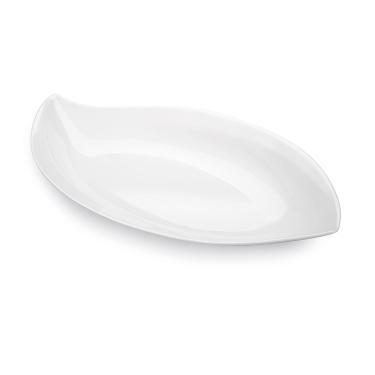 Imagem de Travessa Funda Folha Branco 59x32,5x9 4,2L Haus Concept