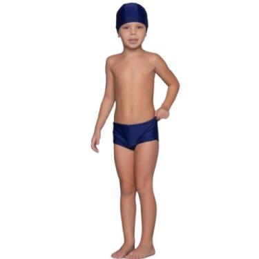 Imagem de Sunga Juvenil Slim Básica WLS Modas Confortavel Para Verão Piscina Mod