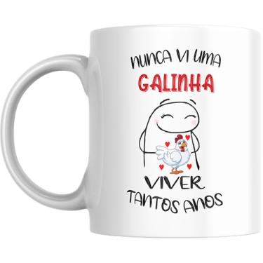 Imagem de Caneca Básica Nunca Vi uma Galinha Durar Tanto