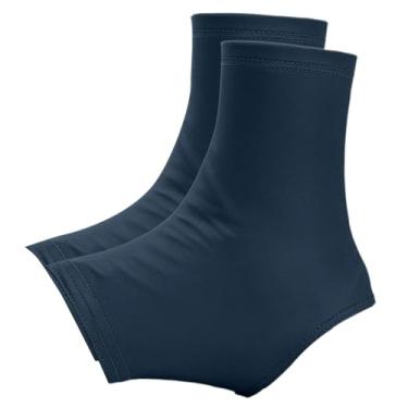 Imagem de Vaveren Capas antiderrapantes para chuteiras de futebol, envoltórios de chuteiras respiráveis universais para campo e, Azul-marinho